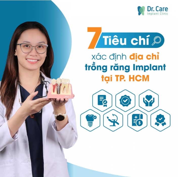 Dr. Care - Địa chỉ trồng răng Implant uy tín tại TP.HCM