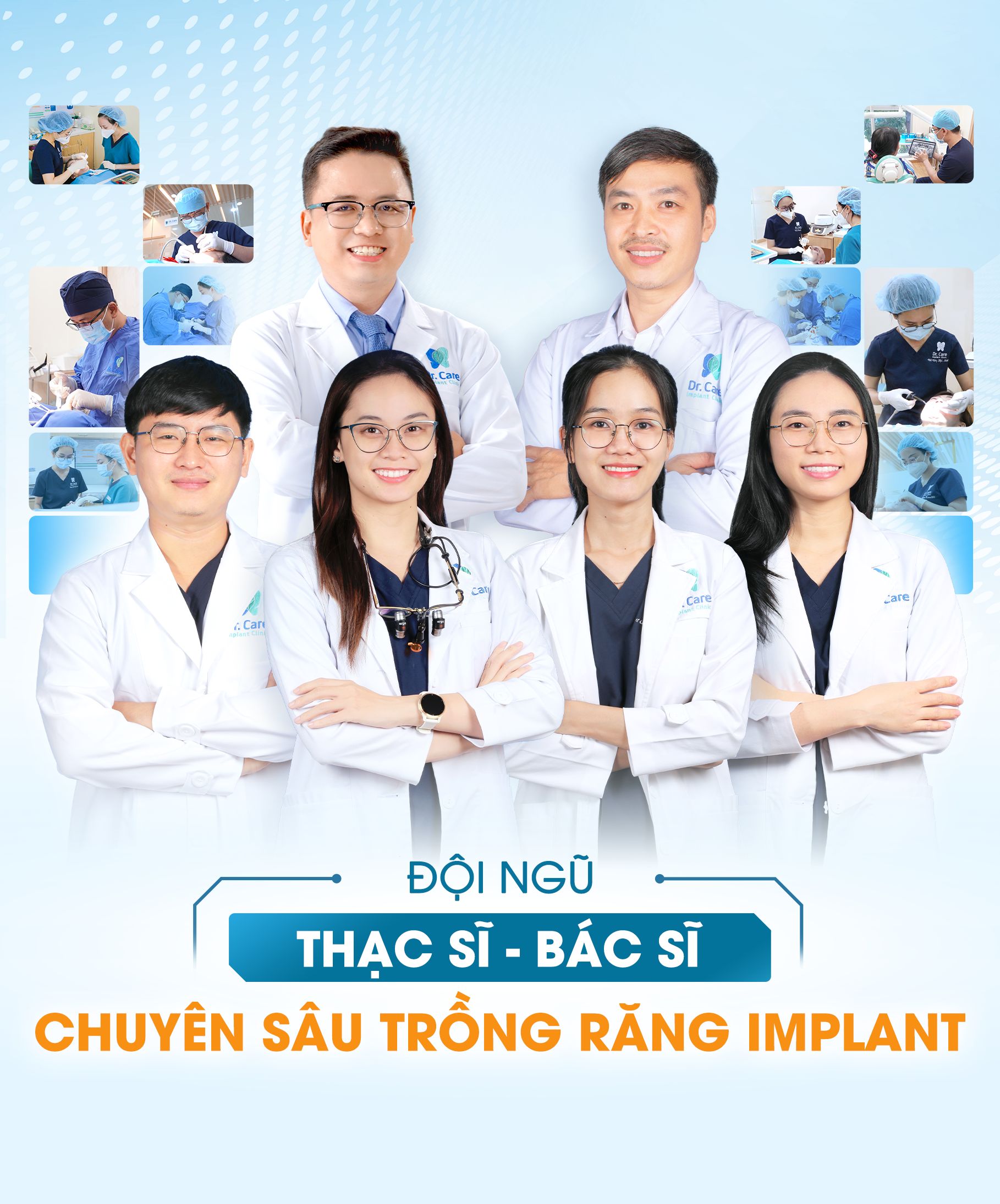 Đội ngũ bác sĩ Dr. Care