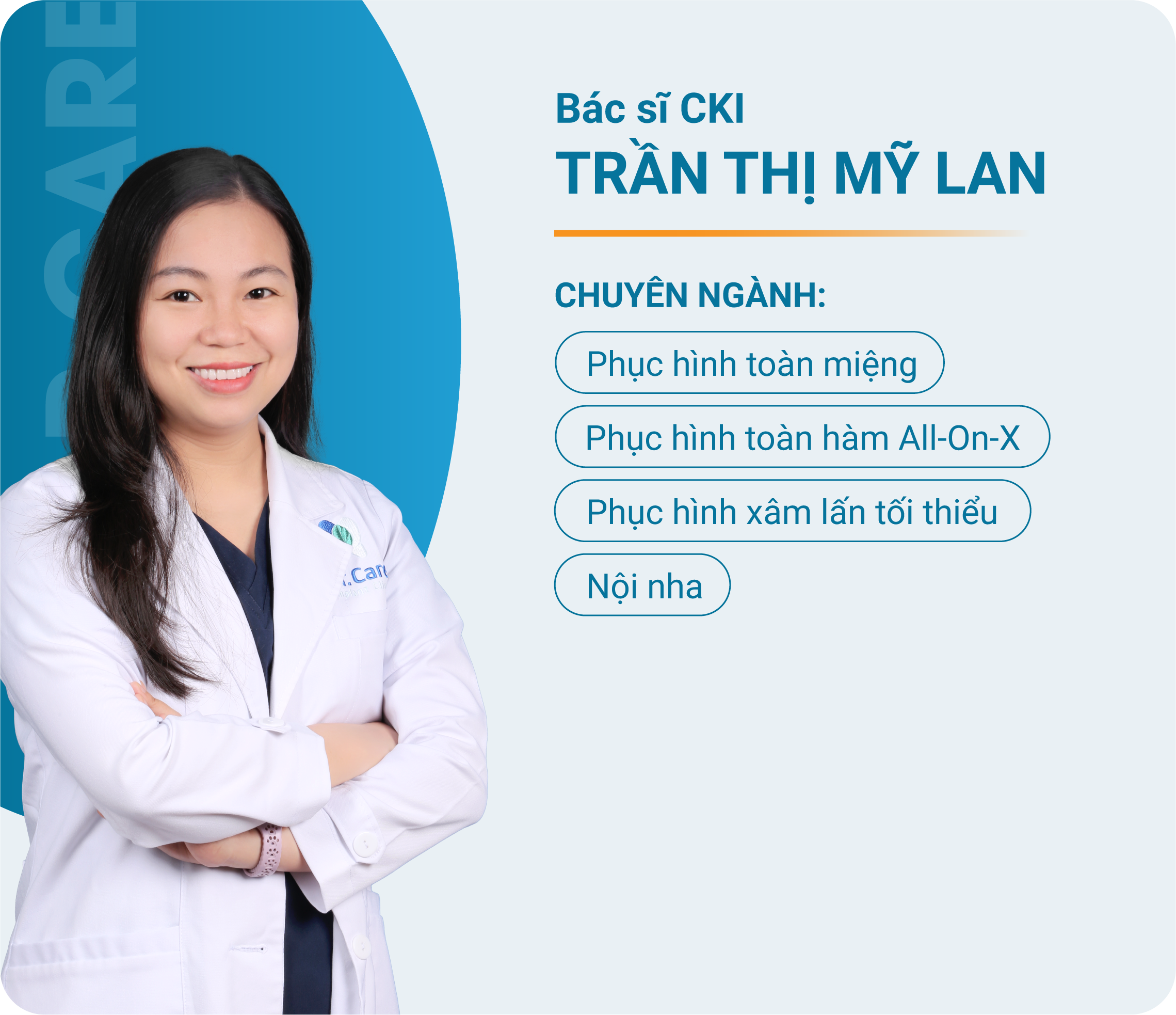 Bác sĩ CKI Trần Thị Mỹ Lan