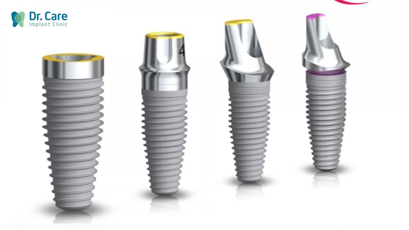 Những loại trụ Implant thích hợp để cấy ghép Implant toàn hàm All On-6