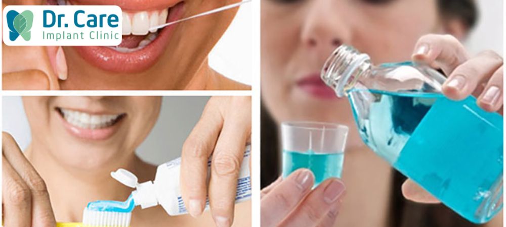 Vệ sinh răng miệng sạch mỗi ngày