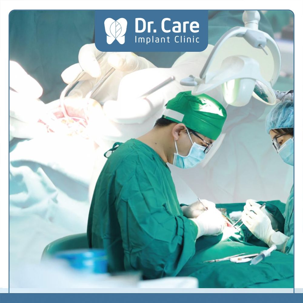 Cắm trụ Implant là bước quan trọng trong quy trình cấy ghép Implant chuẩn Y khoa
