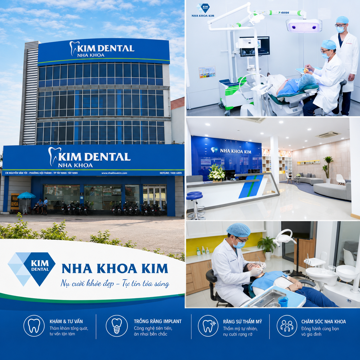 Nha khoa Kim – Hệ thống nha khoa uy tín chất lượng cao tại TPHCM