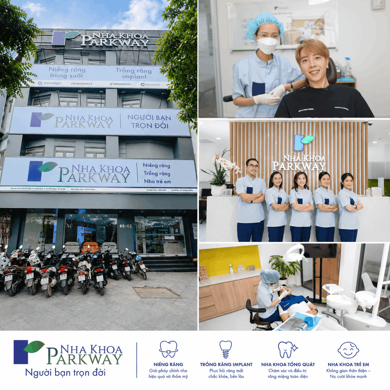 Nha khoa Parkway – Hệ thống nha khoa làm răng chuyên nghiệp tại TPHCM