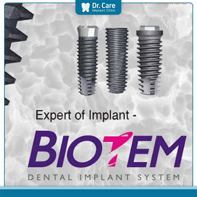 Trụ Implant Biotem Hàn Quốc