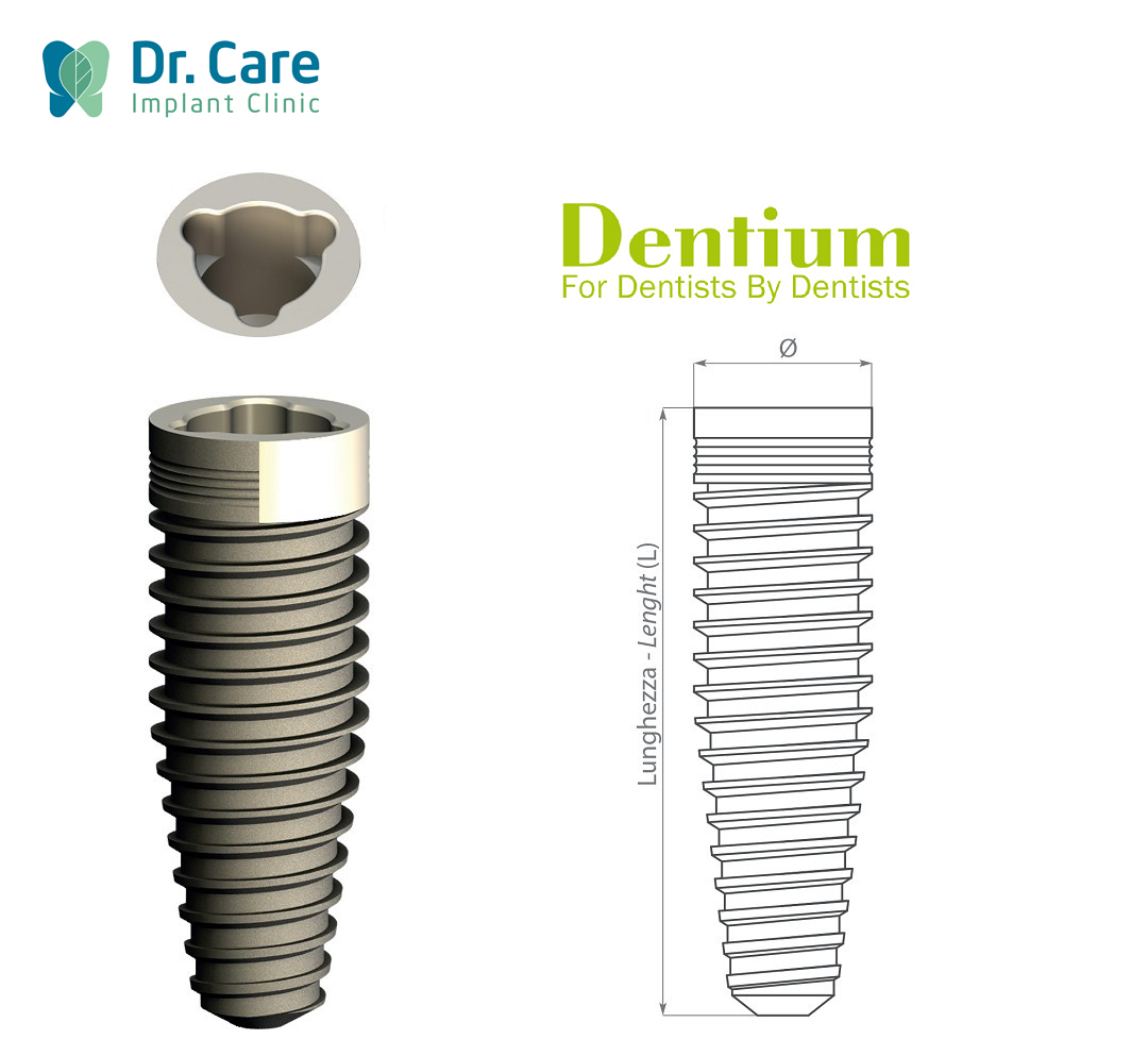 Trụ Implant Dentium Hàn Quốc