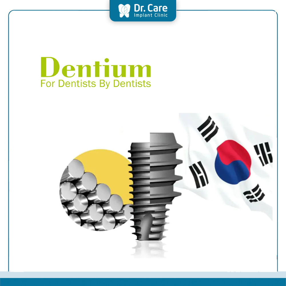 Trụ Implant Dentium Hàn Quốc có tốt không?