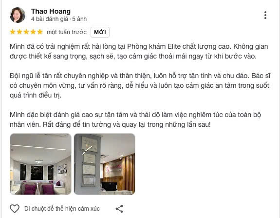 review Nha khoa Elite