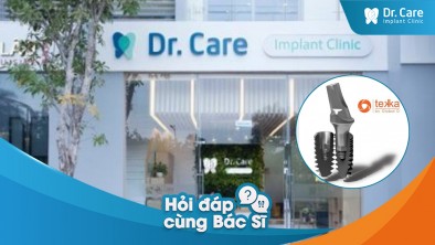[Hỏi đáp bác sĩ] - Vì sao nên trồng trụ Implant Pháp tại nha khoa Dr. Care?