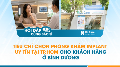  [Hỏi đáp bác sĩ] - Có trang web hay tổ chức nào xếp hạng phòng khám Implant tại TP.HCM không?