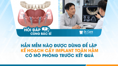 [HỎI ĐÁP BÁC SĨ]: Phần mềm nào được dùng để lập kế hoạch cấy Implant toàn hàm, có mô phỏng trước kết quả không?