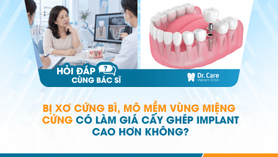 [HỎI ĐÁP BÁC SĨ]: Bị xơ cứng bì, mô mềm vùng miệng cứng có làm giá cấy ghép Implant cao hơn không?